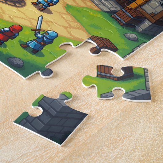 Mittelalterliches Set Puzzle (Seite)