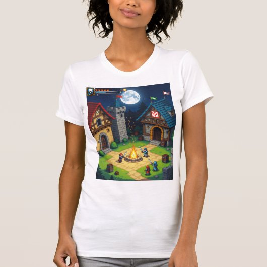 Mittelalterliches Set T-Shirt (Vorderseite)