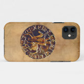 Mittelalterliches Siegel der Tempelritter Case-Mate iPhone Hülle (Rückseite (Horizontal))