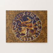 Mittelalterliches Siegel der Tempelritter Puzzle (Horizontal)