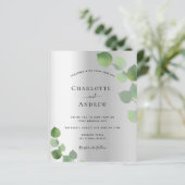 Mittelalterliches Silbereukalyptusgrün Moderne Hoc (Stehend Vorderseite)