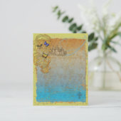 Mittelalterliches Storybook Fairy Tale Einladung (Stehend Vorderseite)