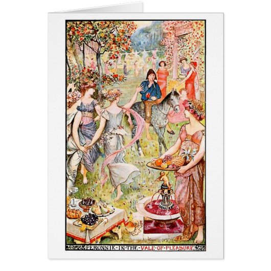 Mittelalterliches Tal des Vergnügens (Vorne)