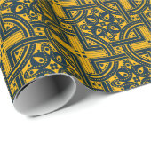 mittelalterliches Umschlagpapier VII Geschenkpapier (Rolleneckpunkt)