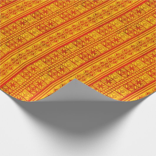 mittelalterliches Versandpapier V Geschenkpapier (Ecke)