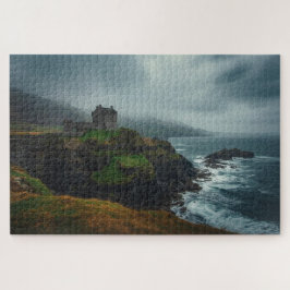 Mittelalterliches Walisisches Burg-Puzzle Puzzle