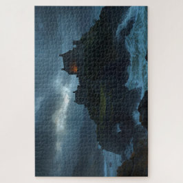 Mittelalterliches Walisisches Burg-Puzzle Puzzle
