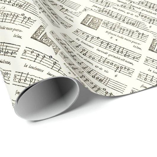 Mittelalterliches Weihnachtskartonpapier Geschenkpapier (Rolleneckpunkt)