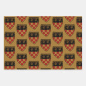 mittelalterliches Wrackpapier Geschenkpapier Set (Vorderseite 3)