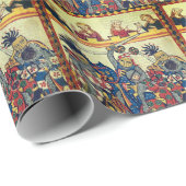 Mittelalterturnier Geschenkpapier (Rolleneckpunkt)