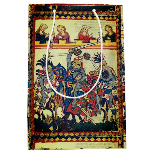 Mittelalterturnier Mittlere Geschenktüte (Vorderseite)