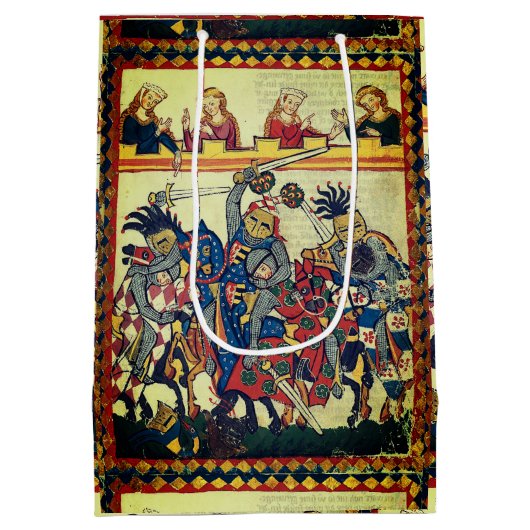 Mittelalterturnier Mittlere Geschenktüte (Rückseite)