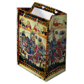 Mittelalterturnier Mittlere Geschenktüte (Rückseite Schrägansicht)