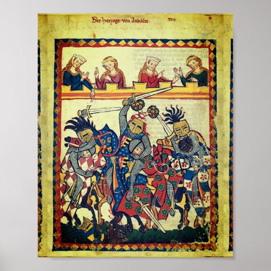 Mittelalterturnier Poster (Vorne)