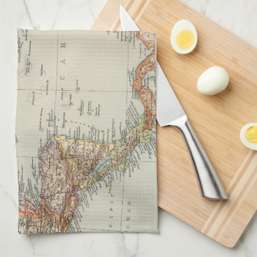 Mittelamerika 2 geschirrtuch (Viertel Falte)