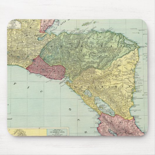 Mittelamerika 2 mousepad (Vorne)