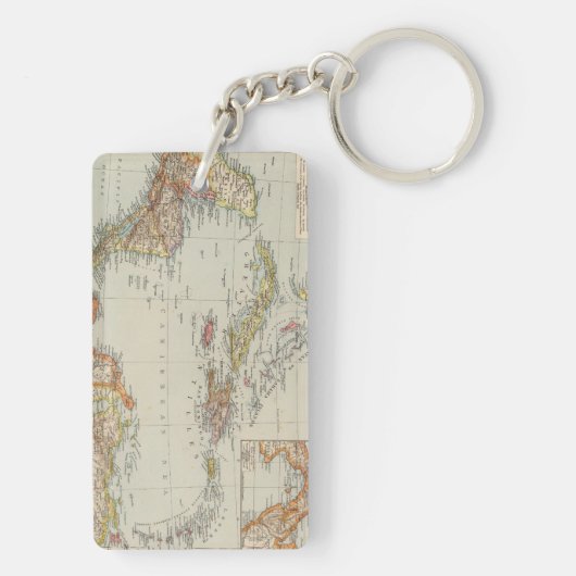 Mittelamerika 2 schlüsselanhänger (Rückseite)