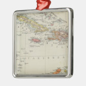 Mittelamerika 2 silbernes ornament (Links)