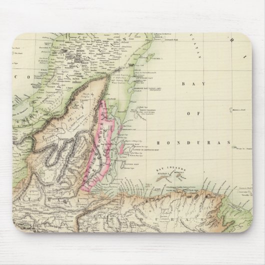 Mittelamerika 4 mousepad (Vorne)
