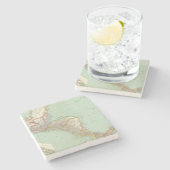 Mittelamerika 4 steinuntersetzer (Seitenansicht)