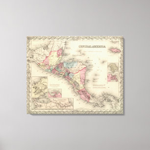 Mittelamerika 5 leinwanddruck