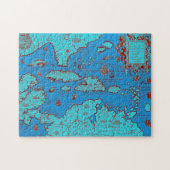 Mittelamerika ("Amerika Occidentalis ") Puzzle (Horizontal)