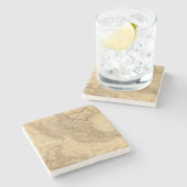 Mittelamerika Steinuntersetzer (Seitenansicht)