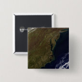 Mittelatlantische Vereinigte Staaten Button (Vorne & Hinten)