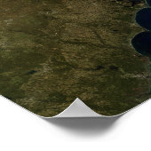 Mittelatlantische Vereinigte Staaten Poster (Ecke)