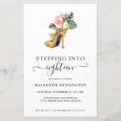 Mittelaufstockung für 18 Blumengolden-Heels Geburt (Vorderseite)