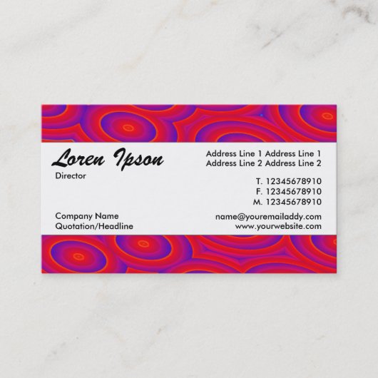 Mittelband 05 - Resonat II Visitenkarte (Vorderseite)