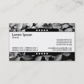 Mittelband 5 - Blätter Visitenkarte (Rückseite)