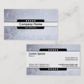 Mittelband 5 Felder - Seifenblasen Visitenkarte (Vorne/Hinten)