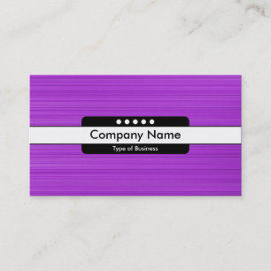 Mittelband 5 Punkte - Gebürstete violette Textur Visitenkarte