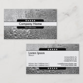 Mittelband 5 Spots - Cooles Wasser Visitenkarte (Vorne/Hinten)