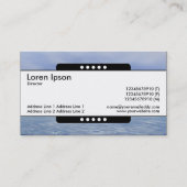 Mittelband 5 Spots - See und Himmel Visitenkarte (Rückseite)