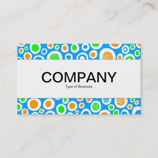 Mittelband - Abstrakt 030413 Visitenkarte (Vorderseite)