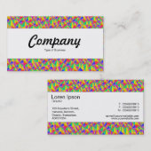 Mittelband - Abstrakt 080716(7) Visitenkarte (Vorne/Hinten)