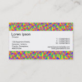 Mittelband - Abstrakt 080716(7) Visitenkarte (Rückseite)