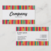 Mittelband - Abstrakt 240113 Visitenkarte (Vorne/Hinten)