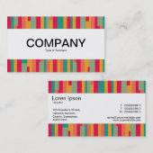 Mittelband - Abstrakt 240113 Visitenkarte (Vorne/Hinten)