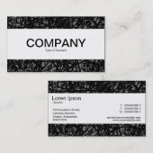 Mittelband - Abstrakte Linien - grau Visitenkarte (Vorne/Hinten)