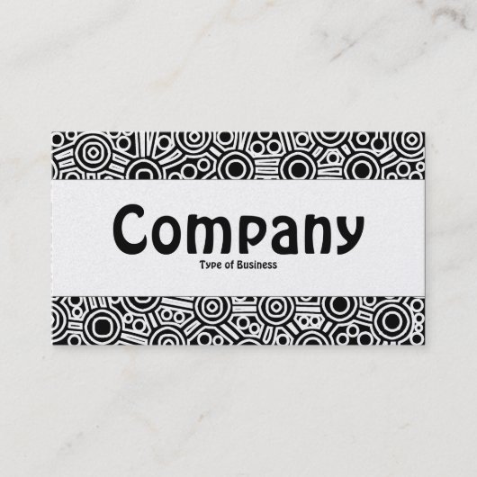 Mittelband - Alien Circuits II (Gold Card) Visitenkarte (Vorderseite)