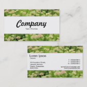 Mittelband - Beilage (Herbstfreude) Visitenkarte (Vorne/Hinten)