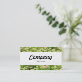 Mittelband - Beilage (Herbstfreude) Visitenkarte (Stehend Vorderseite)