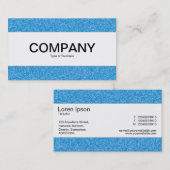 Mittelband - Blue Plasma Tex Visitenkarte (Vorne/Hinten)