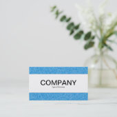 Mittelband - Blue Plasma Tex Visitenkarte (Stehend Vorderseite)