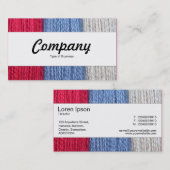 Mittelband - Darning Thread Visitenkarte (Vorne/Hinten)