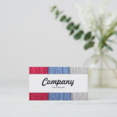 Mittelband - Darning Thread Visitenkarte (Stehend Vorderseite)