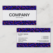 Mittelband (durchtrennt) - Abstrakt 080716(2) Visitenkarte (Vorne/Hinten)